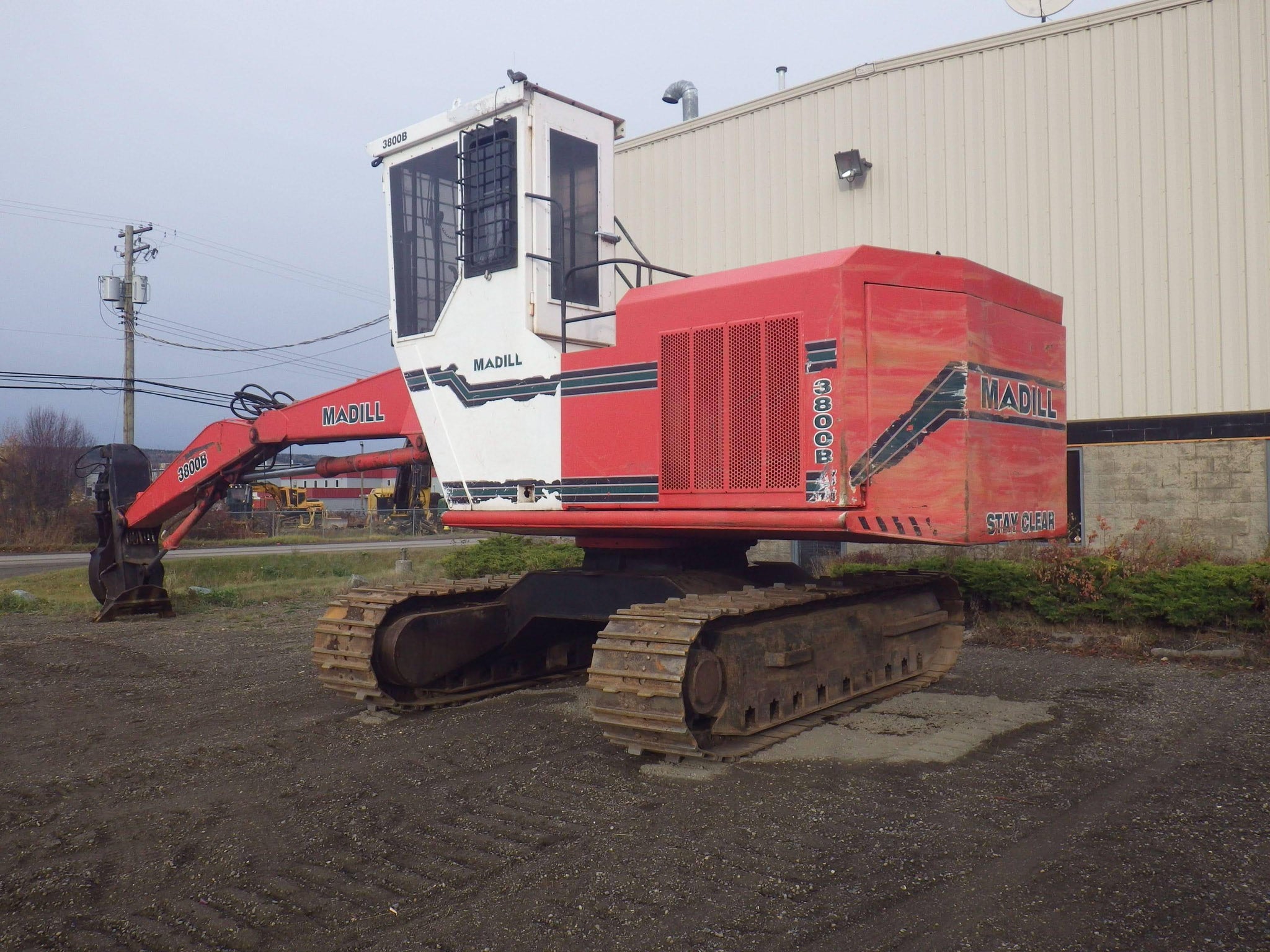 1996 Madill 3800B Excavator