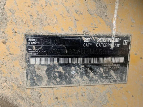 2018 Caterpillar D6N LGP Dozer.