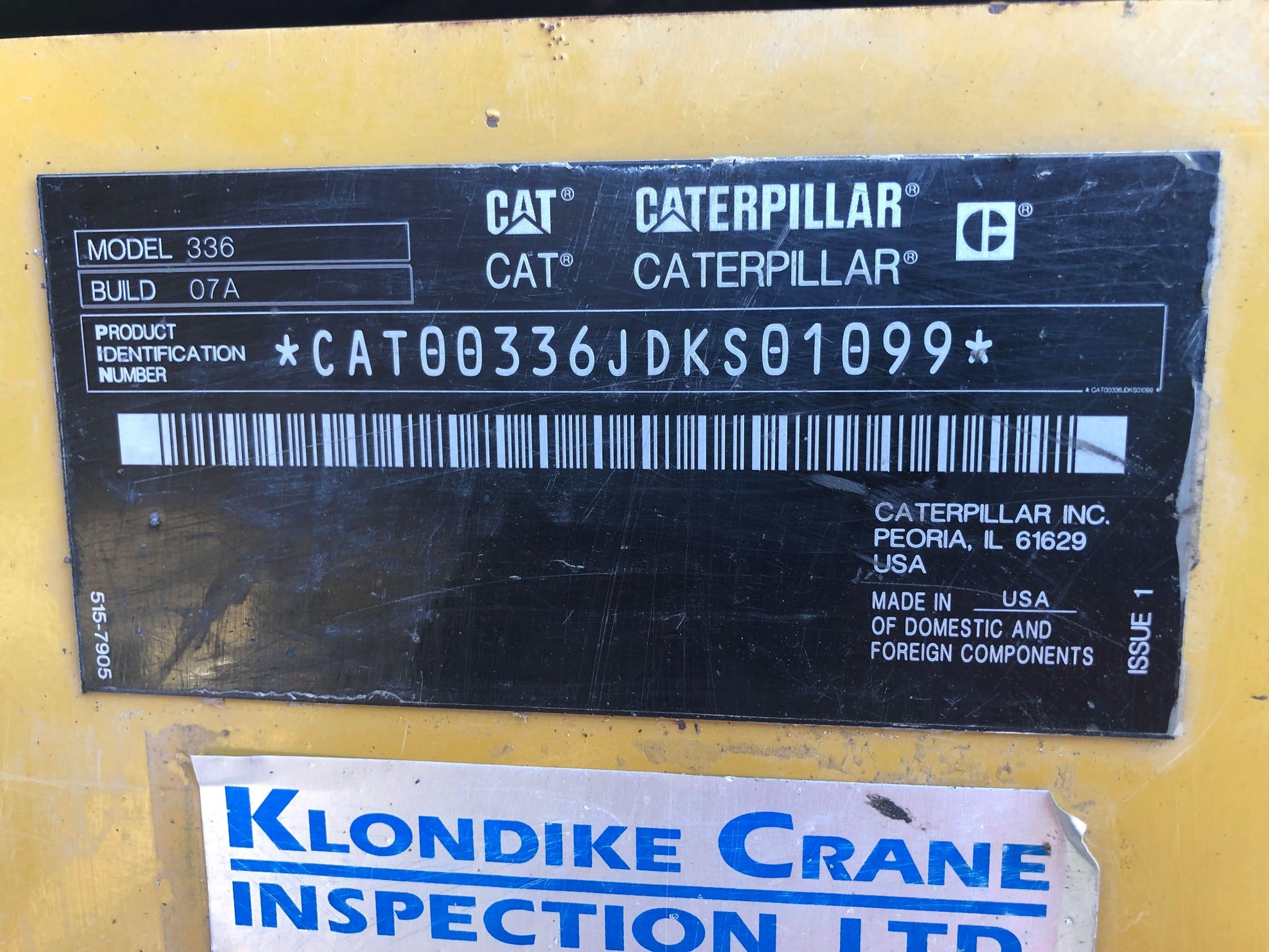 2019 Caterpillar 336 Excavator