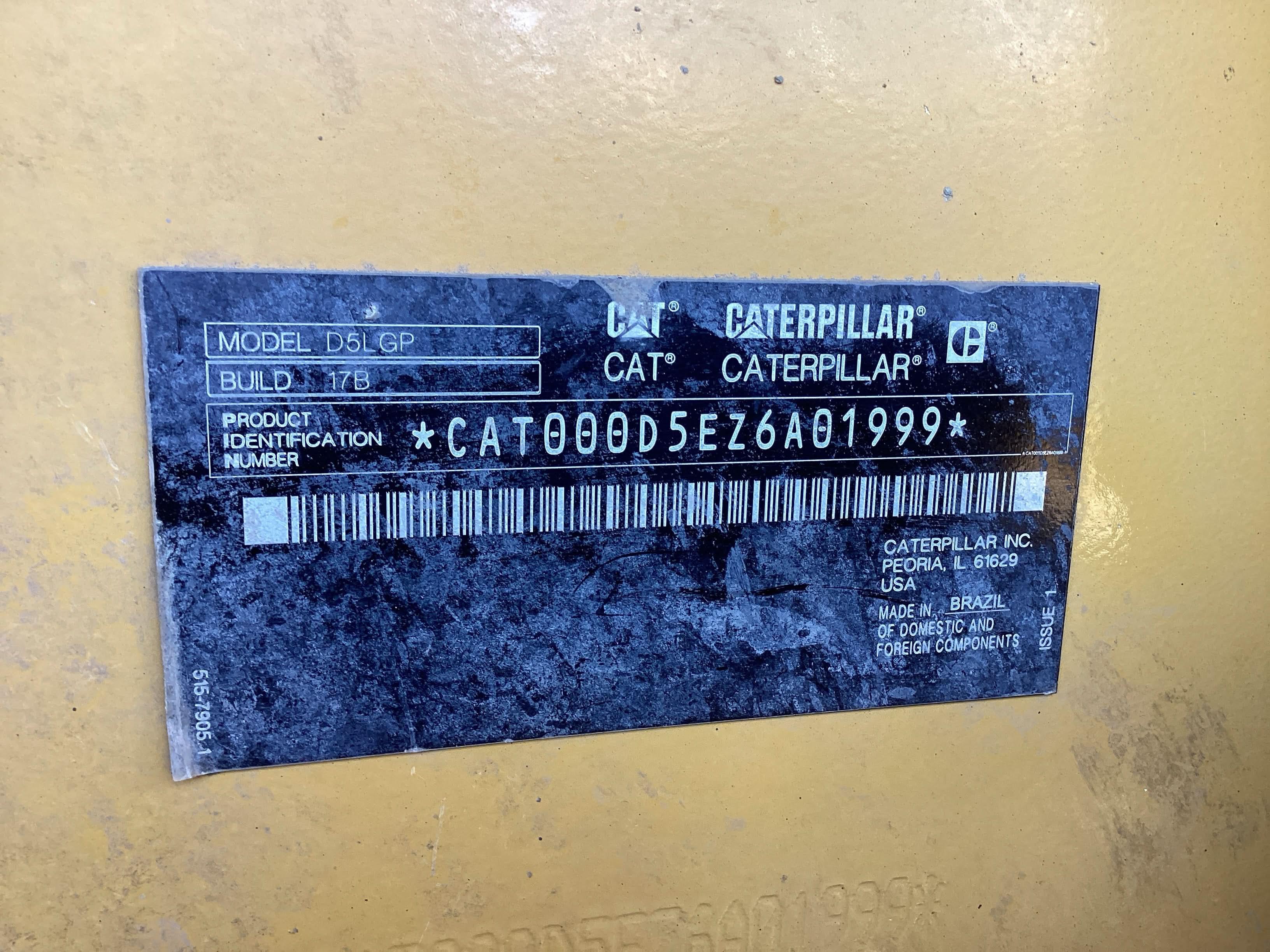 2023 Caterpillar D5 LGP Dozer
